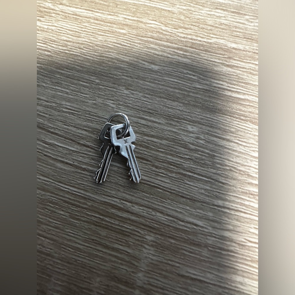 ✨Authentic Louis Vuitton Miniature Keys Pendent✨LV on one side/Full other side✨